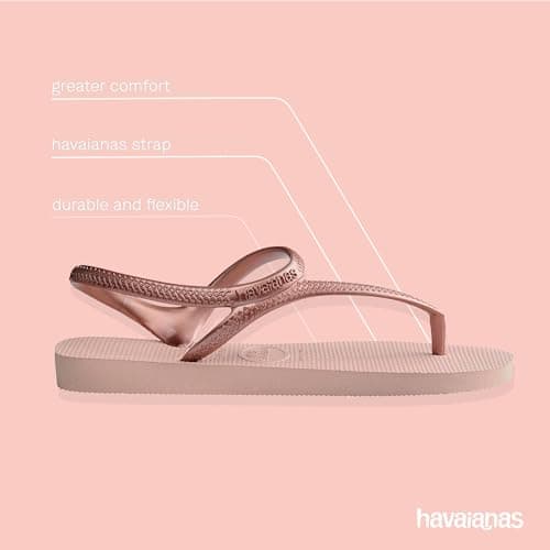 Havaianas - Flash Urban, Comfortable, Elegant, and Versatile Sandals, Closed Ankle, Metallic Crossed Straps, Women — view 4