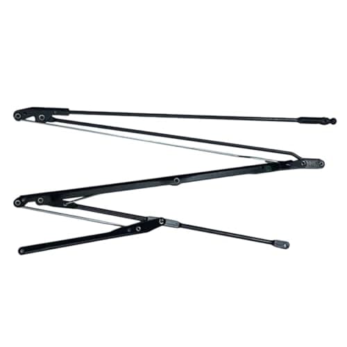 COLLBATH Iron Folding Umbrella Repair Parts Replacement Set Ribs Black