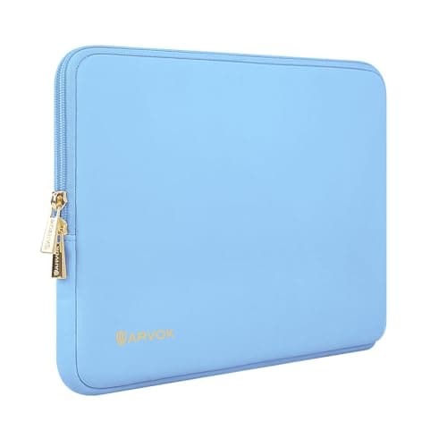 ARVOK 13 13.3 inch Laptop Sleeve Case,Waterproof Laptop Notebook Cover for MacBook Air MacBook Pro 13 14 inch, Computer Carrying Bag for HP ThinkPad Dell Lenovo Asus Acer MSI, Blue
