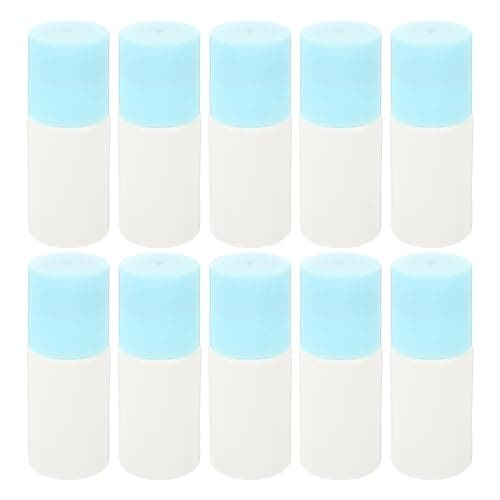 Hoement 10 Pack Sponge Bottles 20ml Refillable Small Storage Bottles