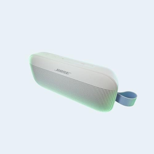 Bose SoundLink Flex Portable Bluetooth Speaker (2nd Gen), Small Portable Wireless Outdoor Speaker with Hi-Fi Audio, Up to 12 Hours Battery Life, Waterproof and Dustproof, Fog Grey - Limited Edition — view 2