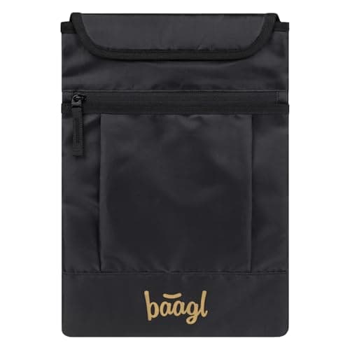 BAAGL 15 Inch Laptop Sleeve, Padded Water-Resistant Case (Gold) — view 2
