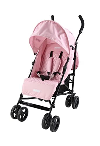 Babyco Arc 0+ Stroller Pram Pushchair Pink with Raincover — view 4