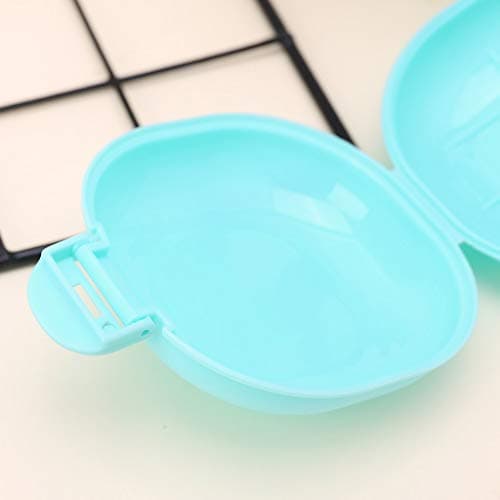 GuoQiao Bathroom Dish Plate for Case Home Shower Travel Hiking Holder Container Soap Box Purple — view 5