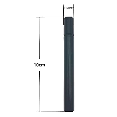 ZHIYE 40pcs Mini Spray Atomizer Bottles, 5ml Plastic Empty Spray Bottle, Refillable, Black Fine Mist, Travel Cosmetic Sample Bottle, Portable Perfume Container for Cosmetic Makeup Tools — view 2