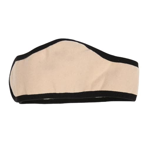 Earmuffs Noise Cancelling Headband for Side Sleepers, Breathable Polyester Winter Ear Warmer with Eye, Pressureless Fit for Travel Study Insomnia Relief Beige — view 4
