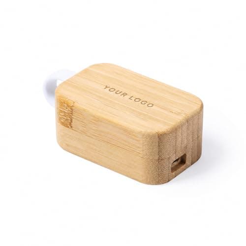 Sawfish Personalised Earphones Tresan Bluetooth 5.0 Bamboo Wireless Earbuds with Bamboo Charging Case – Touch Control, Hands-Free, Eco-Friendly Earphones
