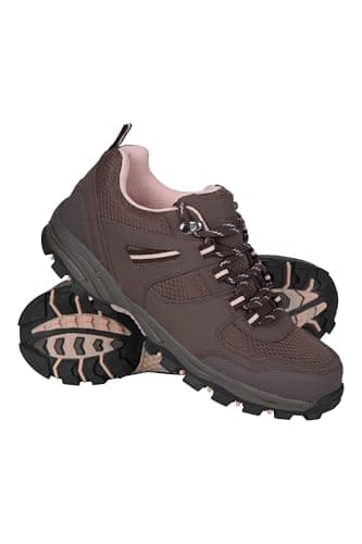 Mountain Warehouse McLeod Wide Fit Women Walking Shoes Dark Bro 6
