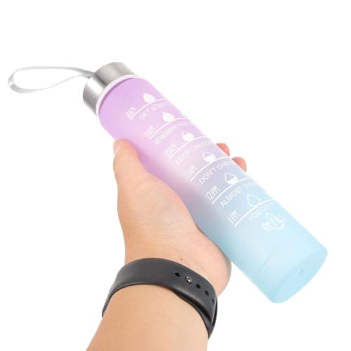 Fenical 3pcs Sports Water Bottle Set with Times to Drink, 2l 900ml 300ml — view 4