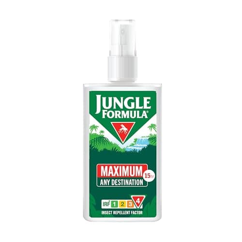 Jungle Formula Maximum 50% DEET Insect Repellent Pump Spray 90ml