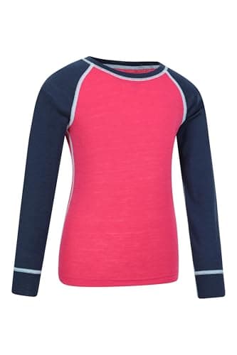 Mountain Warehouse Kids Merino II Base Layer Set Purple (11-12y — view 3