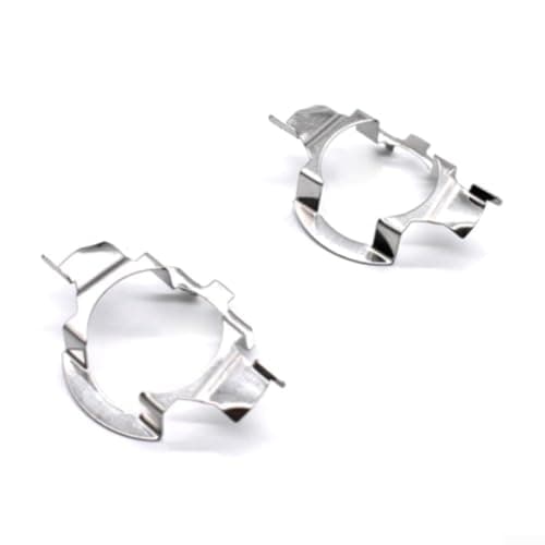 2-Pack H7 LED Headlamp Base 5x3.2cm Silver