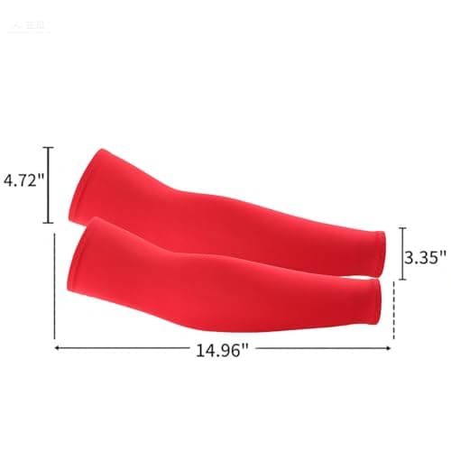 Cooling Arm Sleeves for Men and Women & UV Protection Arm Sleeves, Red Camo, One size fits most — view 2