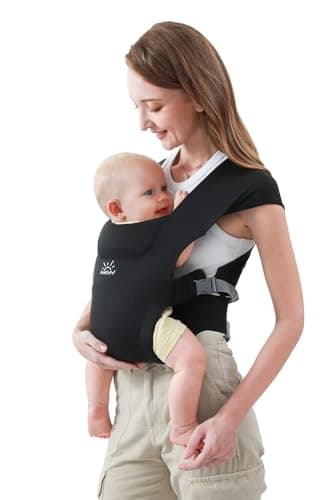 MOMTORY Baby Carrier for Newborns, Ergonomic Hip Seat Carrier, 3-12kg