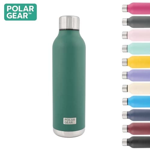 Polar Gear 500ml Metal Water Bottle - Insulated Water Bottles Leakproof — view 2