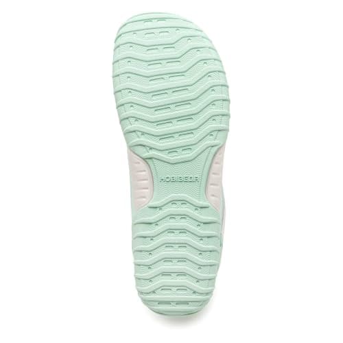 HOBIBEAR Unisex Wide Toe Barefoot Shoes Lightweight Fashion Trainers for Men Women Casual Walking(Light Green,UK 7) — view 3