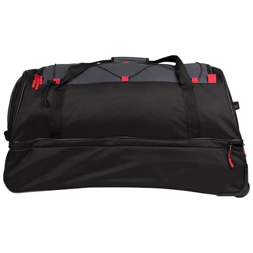 Trespass 100L Trolley Duffel Bag Fero Black One Size — view 6