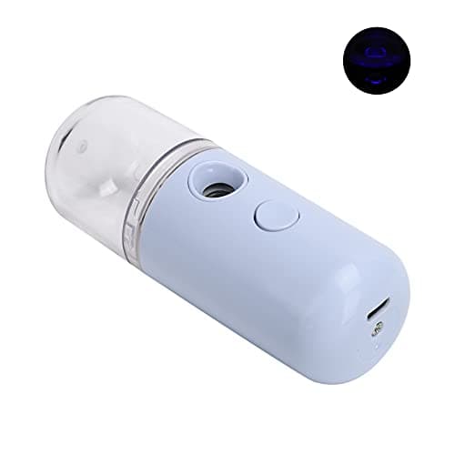 XOYIXOYI Facial Mist Spray, for All Skin Types, Portable Water Atomizer, Fine Mist Hydration, USB Rechargeable, Travel Size (Light Purple) — view 5