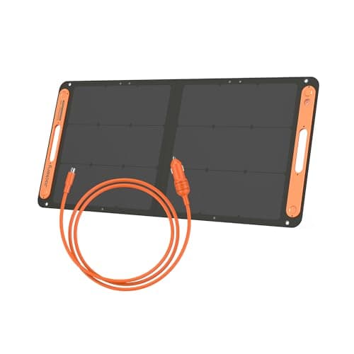 Jackery SolarSaga 100W Portable Solar Panel with Car Charger Cable