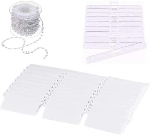 Vertical Blind 89mm Vertical Blind Bottom Weights Top Hangers and Bottom Chain Repair KIT (100)