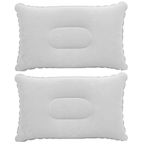 TRIXES Inflatable Pillows 4-Pack, Grey & Pink - Lightweight Pillows — view 5