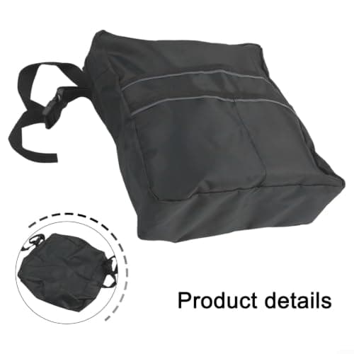 Mobility Scooter Storage Bag Black Reflective Strip — view 4