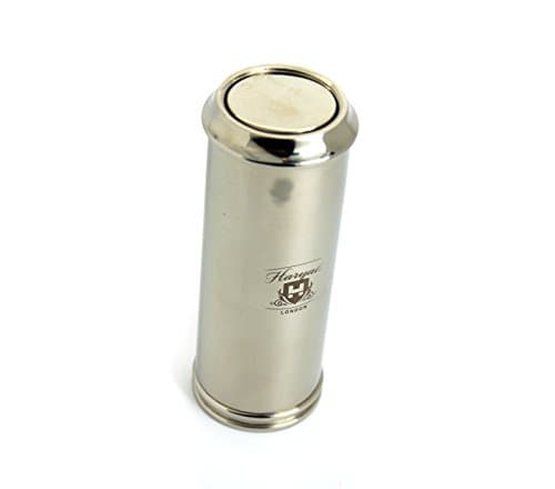 Haryali London Travel Shaving Brush for Men – Dense and Durable White Badger Hair Long Nickle Plated Steel Handle — view 4