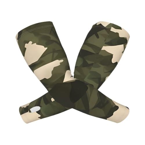 GDSHJKLW Army Camouflage Arm Sleeves Cooling Compression Sleeves Uv Blocking Arm Covers — view 2