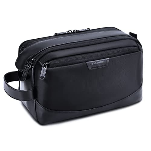 bagsmart Mens Wash Bag, Travel Toiletry Bag, Large Toiletries Organiser