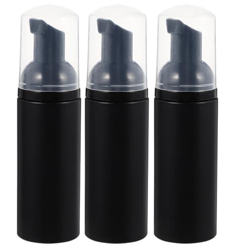 3pcs Ml Black Foaming Pump Bottle for Travel and Camping Use