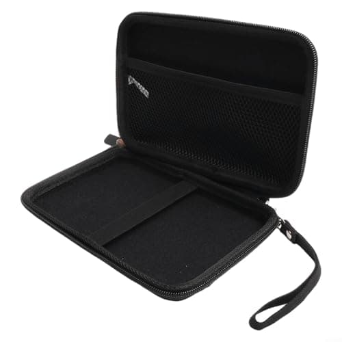 Portable Sat Nav Case 7 Inch Hard Shell GPS Carrying Case Shockproof Pouch with Strap - Travel Storage Sleeve 21.5cm — view 4