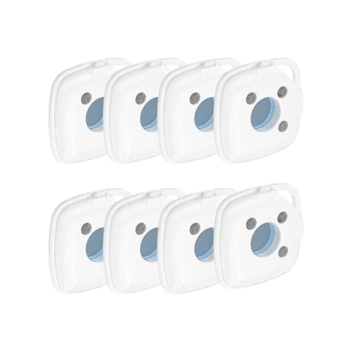 Lancoon 8 Pack Hidden Camera Detector Portable Compact Anti-Surveillance Anti-thief Spy Eavesdropping RF Listening Detector for Hotel Travel Home Office