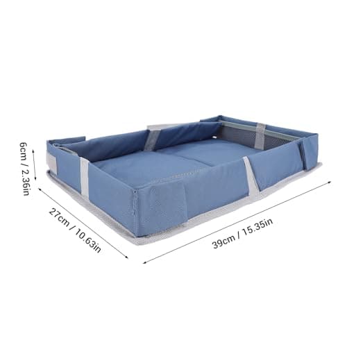 UPALDHOU Travel Tray Cover, Foldable Stone Blue — view 5