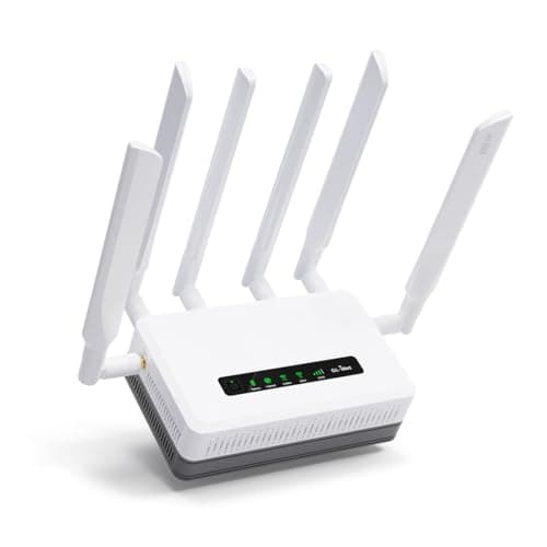 GL.iNet GL-XE3000 Puli AX 5G Router with Dual SIM and 6400mAh Battery