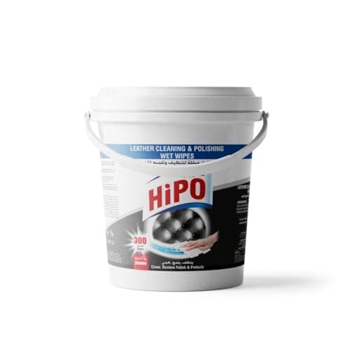 HiPO Leather Cleaning & Polishing 300 Wet Wipes — view 2
