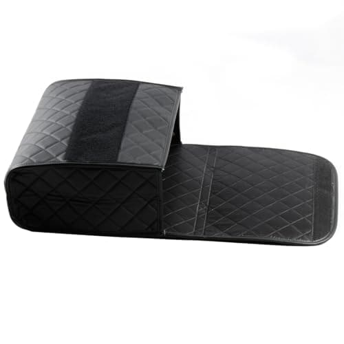 COMPATIBLE WITH AUDI TT ROADSTER (2006-2014) - Boot Tidy Organiser Compact Storage Car Trunk Anti Slip Bag Leather Square Quilted Black - Gift Idea — view 5