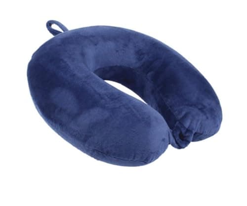 kierain Travel Pillow - Memory Foam Neck Pillow Support Pillow,Luxury Compact & Lightweight Quick Pack for Camping,Sleeping Rest Cushion (Navy) — view 6