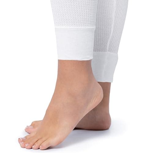 INDERA ColdPruf Traditional Long Johns Thermal Underwear for Women White — view 4