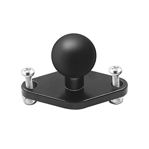 Motorcycle Mobile Phone Holder Mounts Fixed 25mm Rubber Ball For Head Adapter Motorcycle Mount Base Plate Accessorie 25mm Ball Mount Base Phone