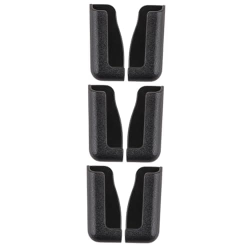 jojofuny 6 Pack Self Adhesive Car Phone Holder Black Dashboard Cradle