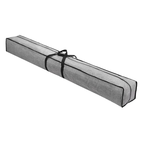 Nexarelle 1 Pcs Zippered Tripod Bag, 120x25x25cm Water Resistant Oxford Cloth Outdoor Equipment Storage Bag with Handle for Travel Outdoor Camping Sports Fishing Rod, Grey