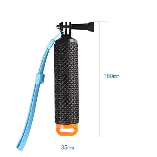 XiXiYang Handle Floating Hand Grip for Sportcamera,GoPro Hero Accessories Set,Waterproof Monopod Floating Hand Grip - Compatible with DJI OSMO Action Cameras and Other Sports Camera Green Pole Grip — view 3