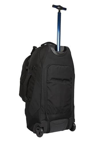 Mountain Warehouse Voyager Wheelie 50 + 20 Litre Rucksack Jet Black One Size — view 5