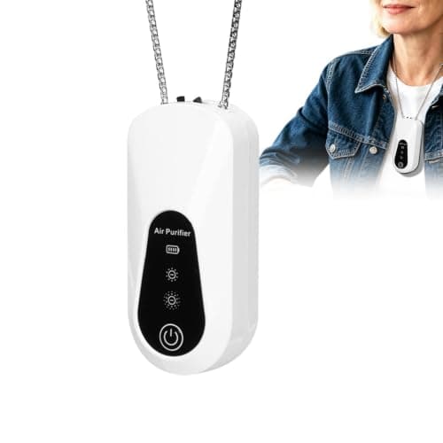 Personal Air Filter Rechargeable Quiet Personal Wearable Battery Filter