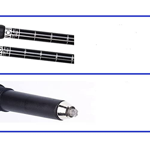 hikehobby® Telescopic Trekking Hiking Pole Staff Walking Cane Stick Adjustable Stretch From 24" to 53" approx — view 2