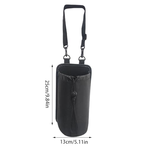 Car Water Bottle Holder, Adjustable Drawstring Design, 25x13cm, Car Cup Holder Drawstring Bag, Vehicle Cupholder Pouch, Sturdy And Lightweight Material, For Commuting, Travel, Or Road Trips — view 2