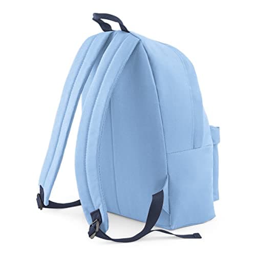 BagBase BG125 Original Fashion Backpack - Sky Blue/French Navy — view 3