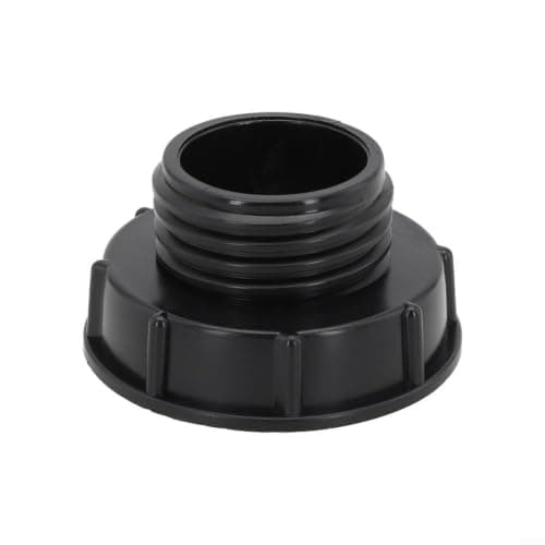 2 Piece IBC Adapter 80mm to S60x6 Threaded Connector for Water Tank — view 2