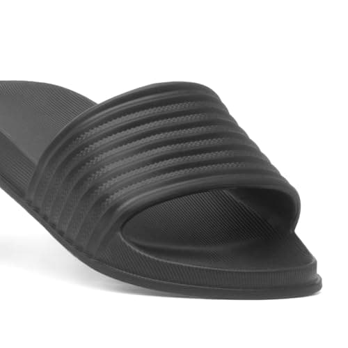 Shoe Zone - Womens Black EVA Slider - Size 3 UK - Black — view 6