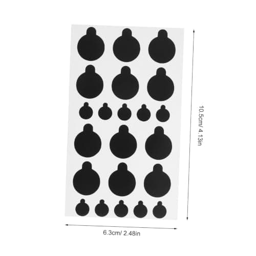 MOKKHNB 20pcs Self-adhesive Blackout Privacy Sticker for Electronic Devices and Tablets, Reusable Pvc Webcam Cover, Blocks Webcam Views, for School and Travel Use — view 2